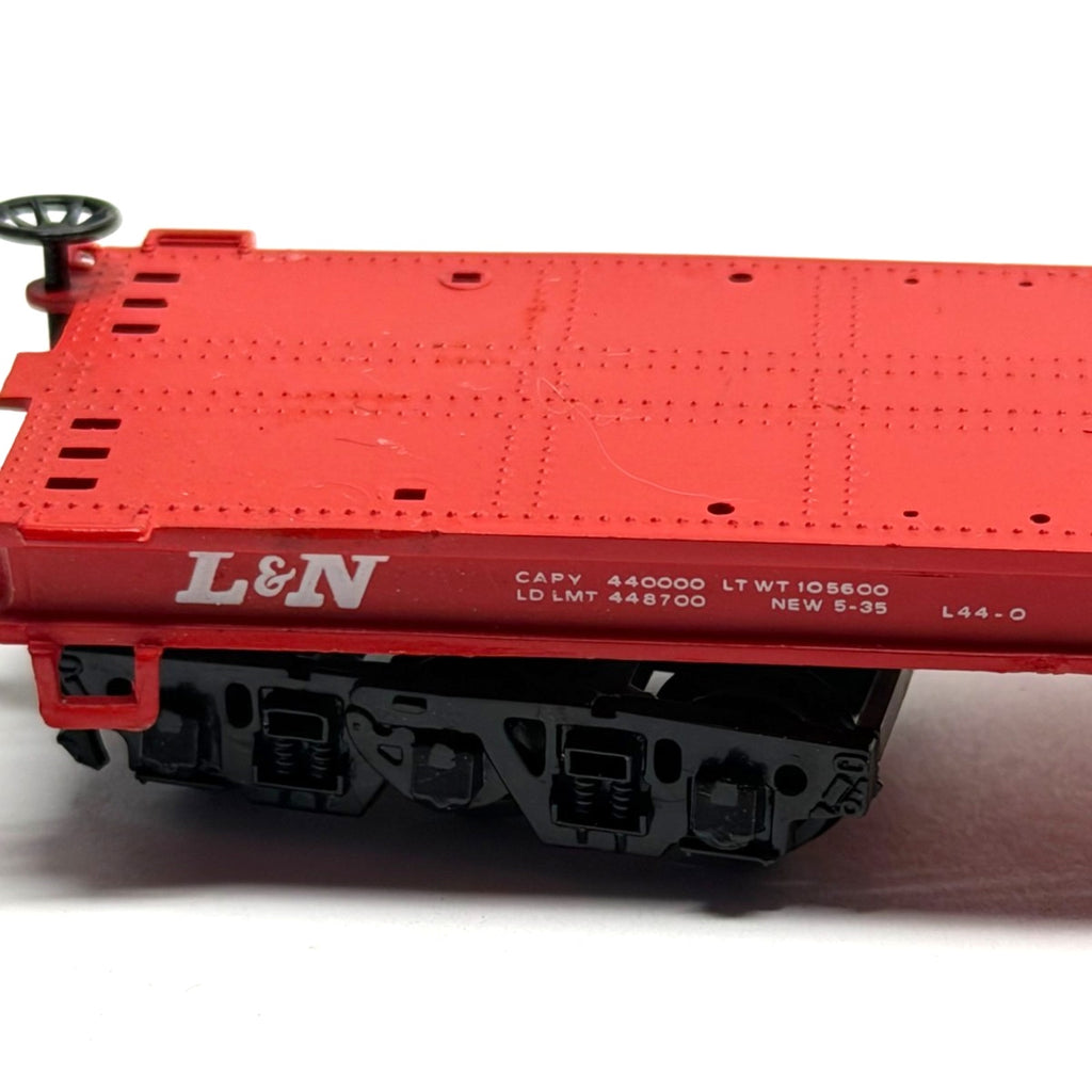 Vintage Bachmann HO Scale 50' Flat Car Louisville & Nashville L&N #24562