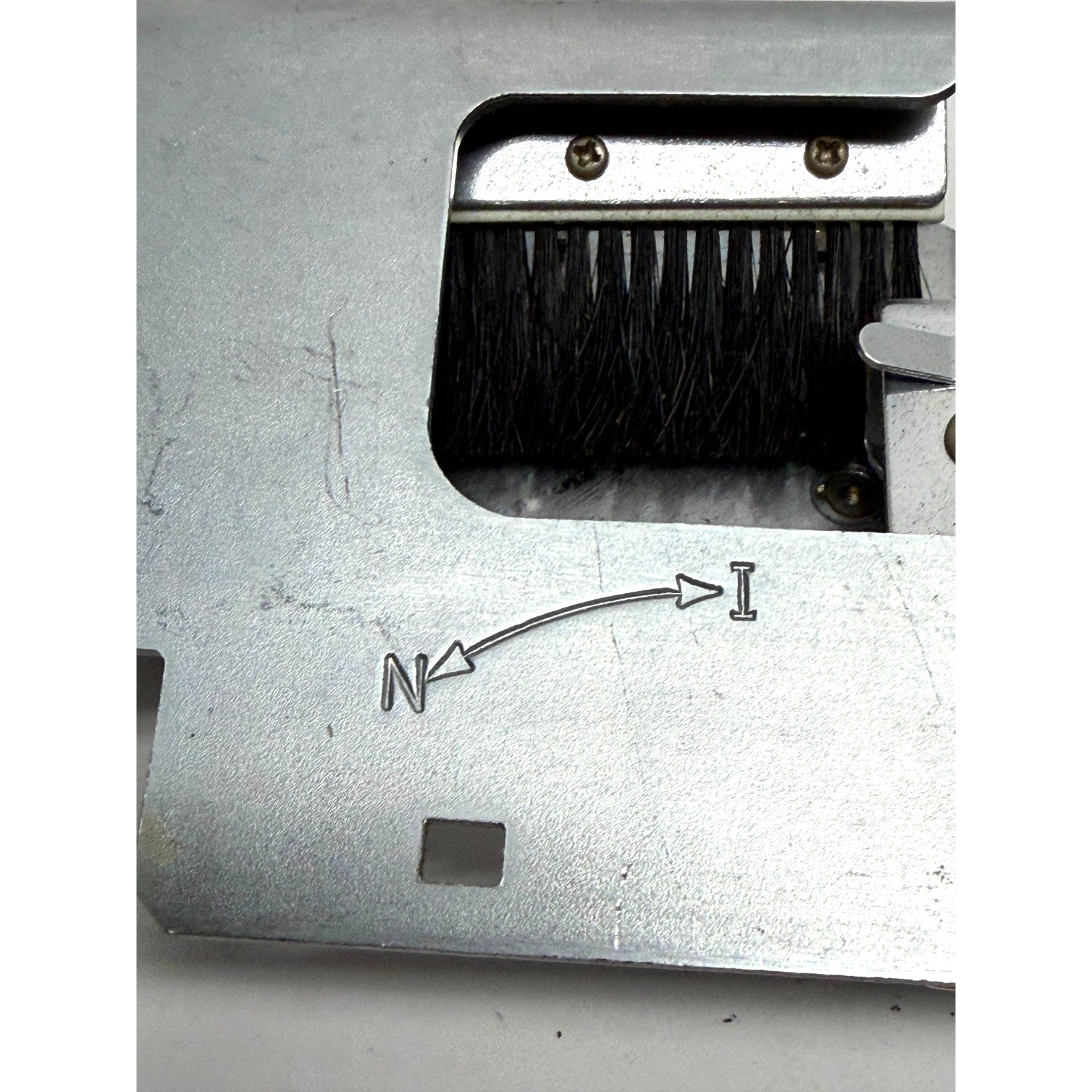 Vintage KNITMASTER PARTS ACCESSORIES SK120 8MM COMPLETE SINKER PLATE
