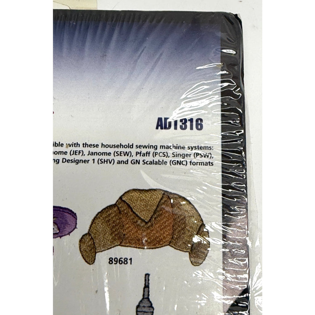Vintage NEW Amazing Designs Floppy Disk AD1316