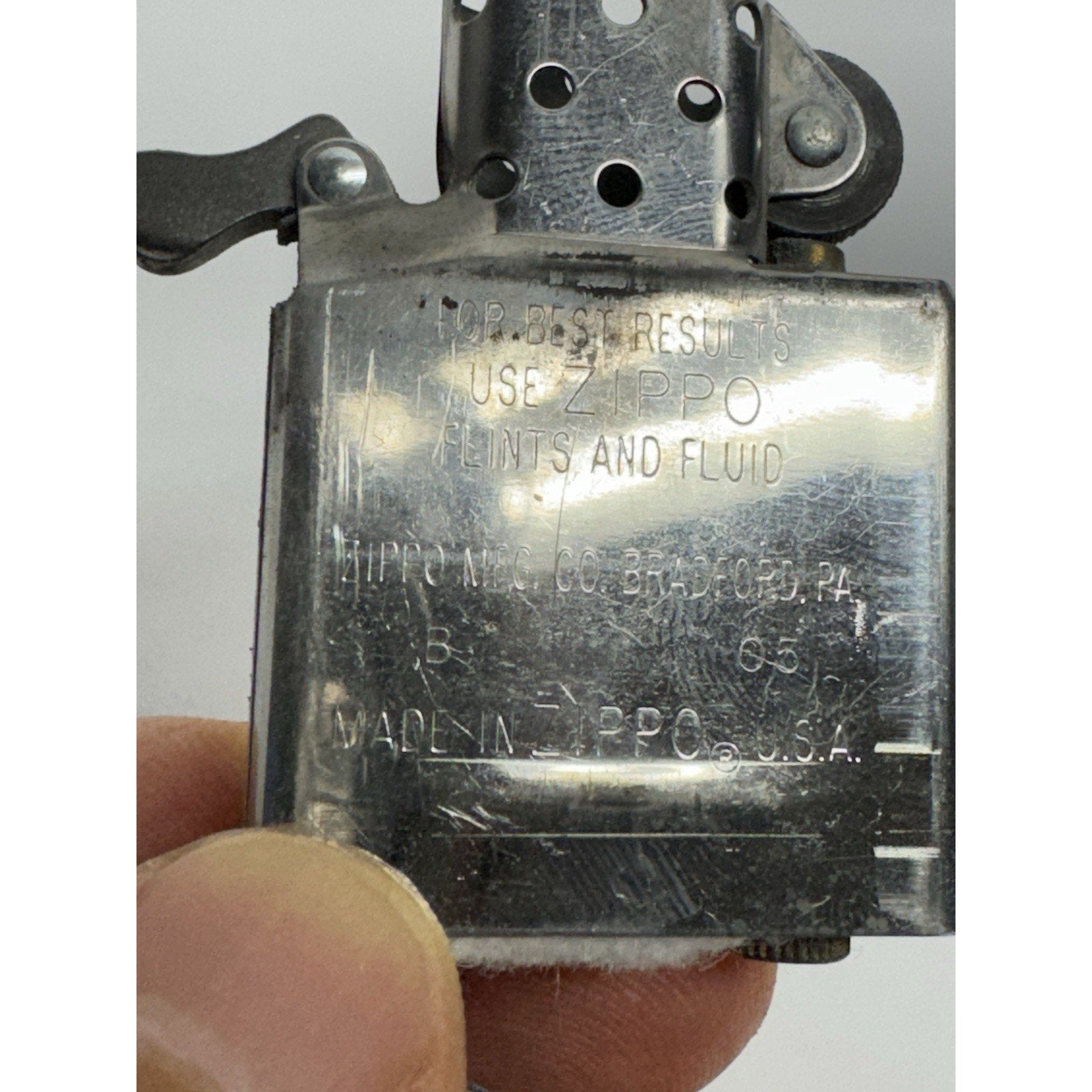 VINTAGE 2004 Zippo Engraved Whisky Jack Daniels Old No. 5 - Turquoise Stone USA