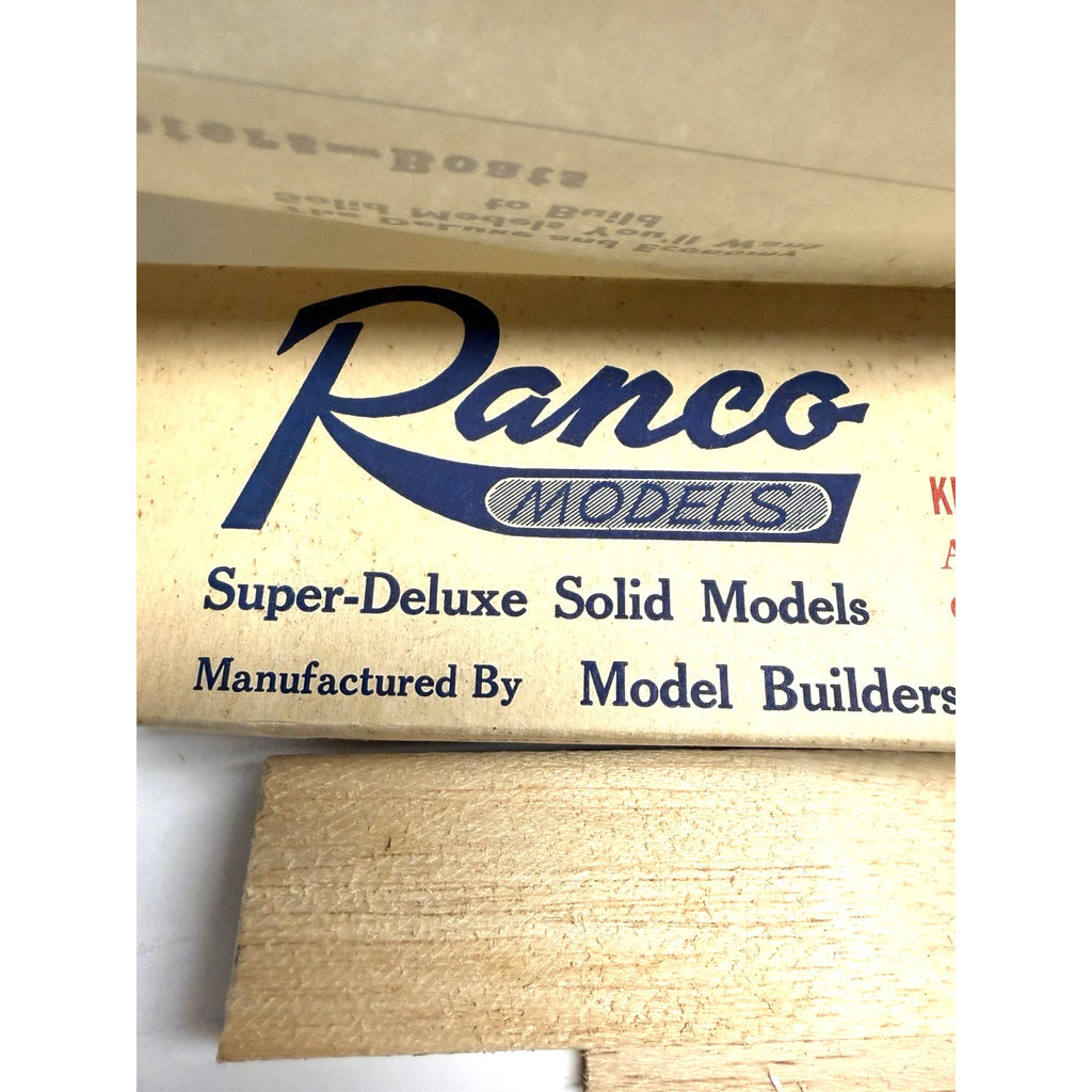 VINTAGE NOS 50s Ranco Models Kellet Auto Giro Airplane Kit by Model Builders Sup