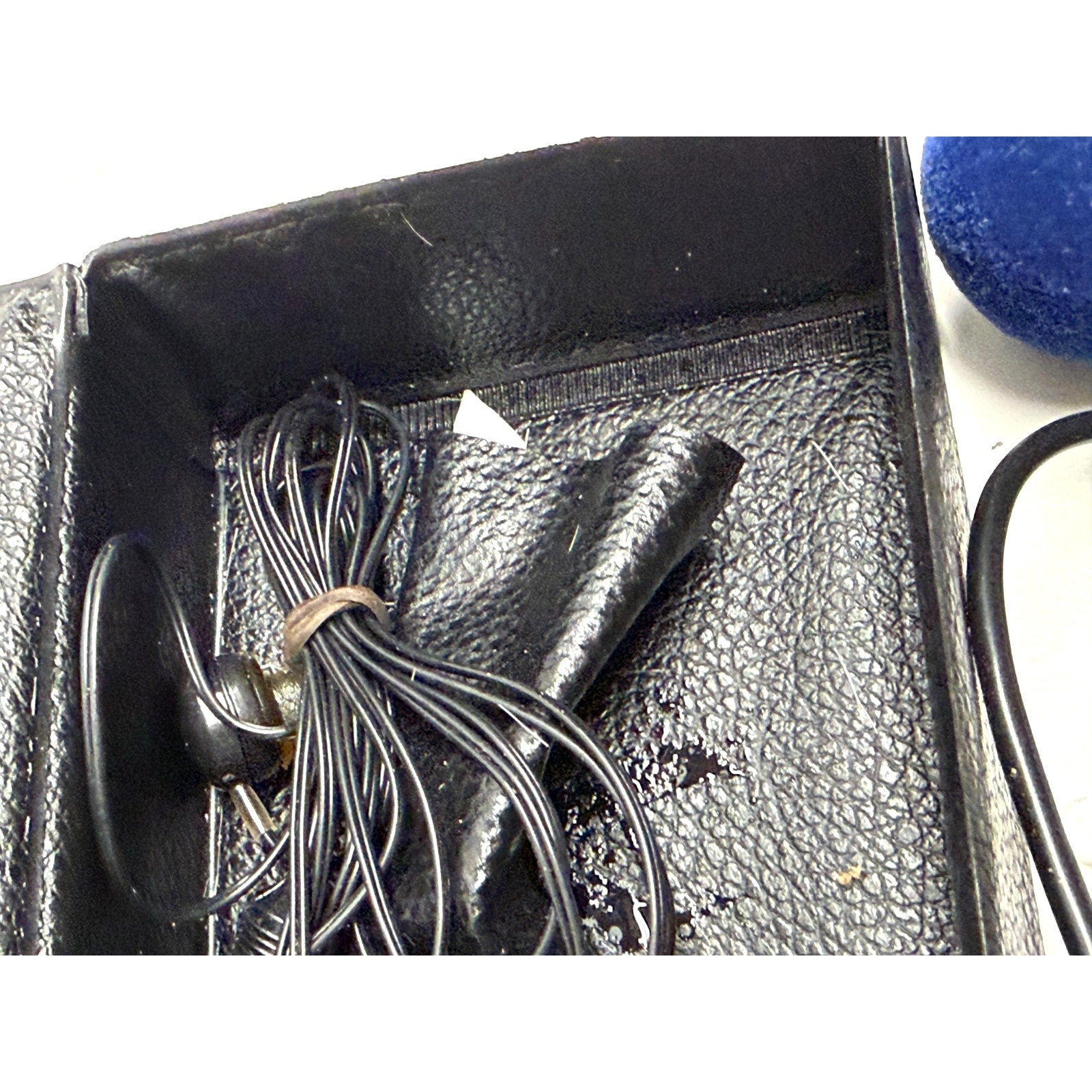 Vintage Elmo EC-101 Silver Electret Condenser MIC Microphone With Case