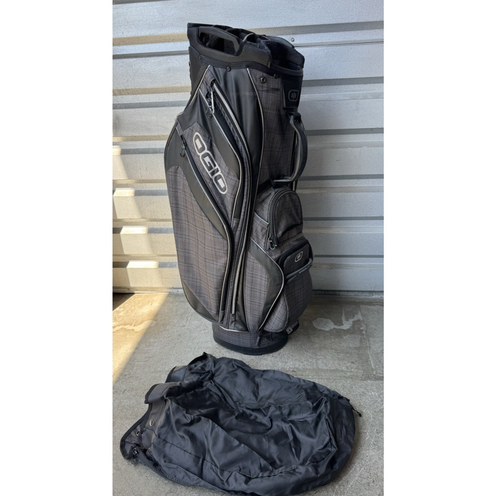 Ogio Machu Golf Cart Bag TORQ Strap Cart Strap Channel 16-Way w/Rain Cover