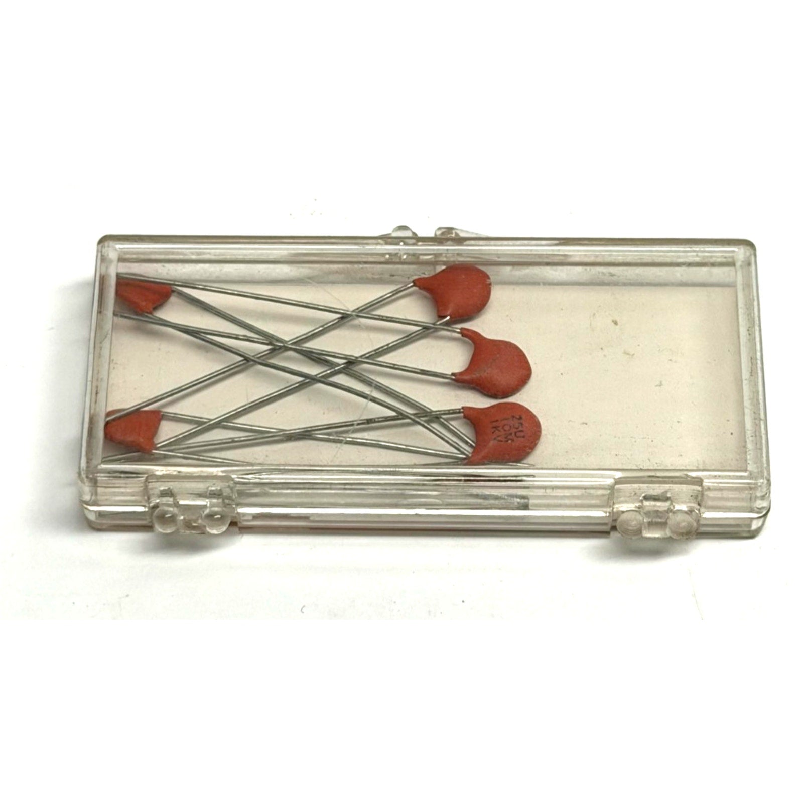 Vtg 5pc Sprague 5GA-Q10 Ceramic Disc Capacitors 10pF 1000V (1kV) New Old Stock