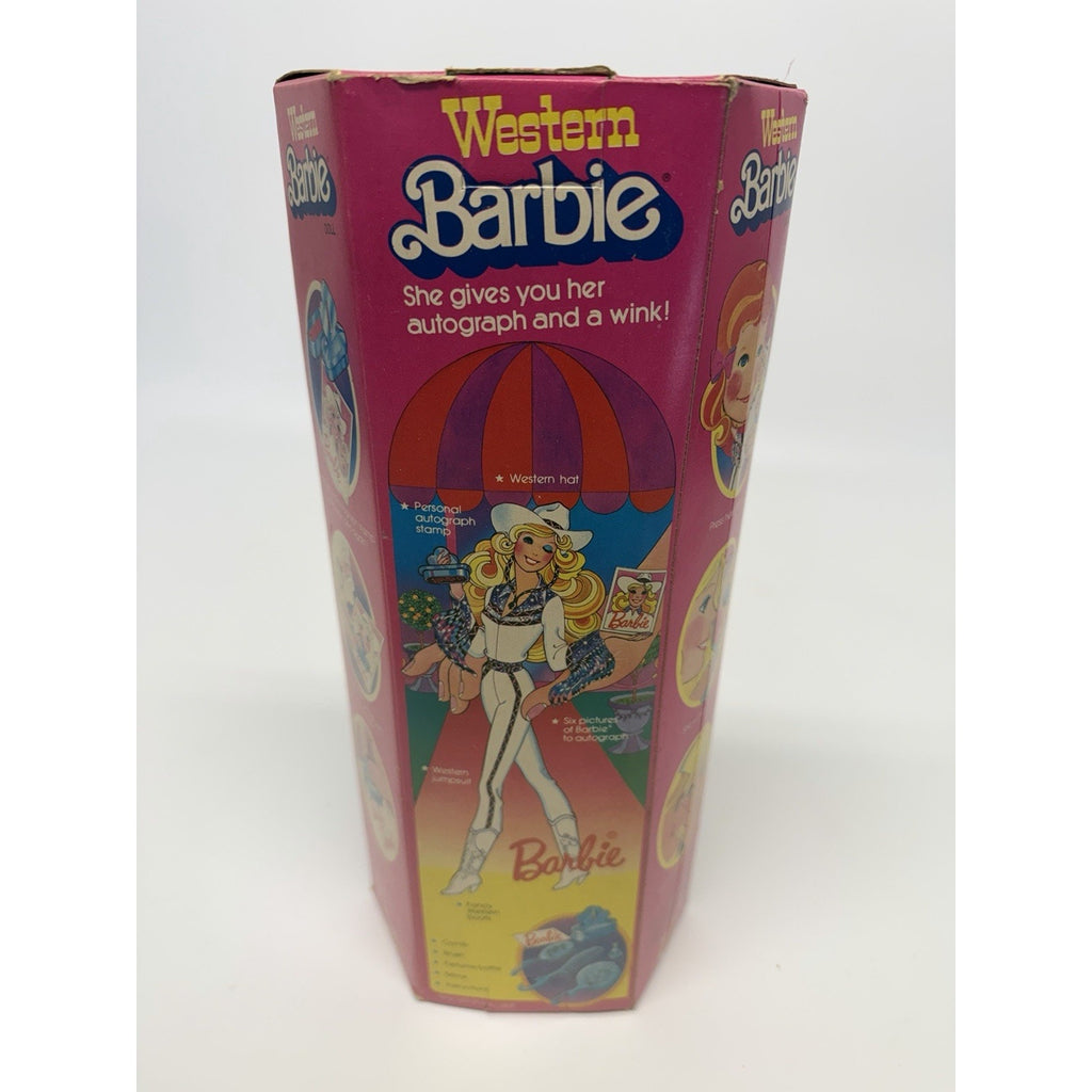 VINTAGE NOS 1980 RARE Western Barbie Doll Mattel #1757