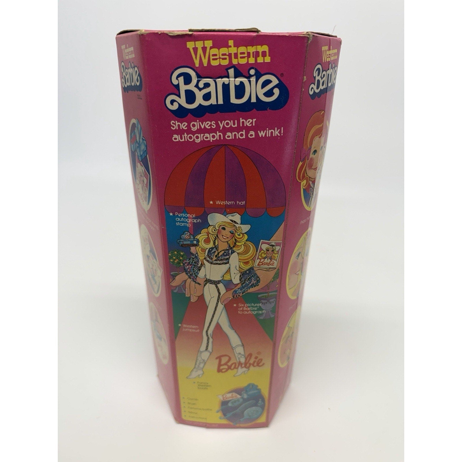 VINTAGE NOS 1980 RARE Western Barbie Doll Mattel #1757