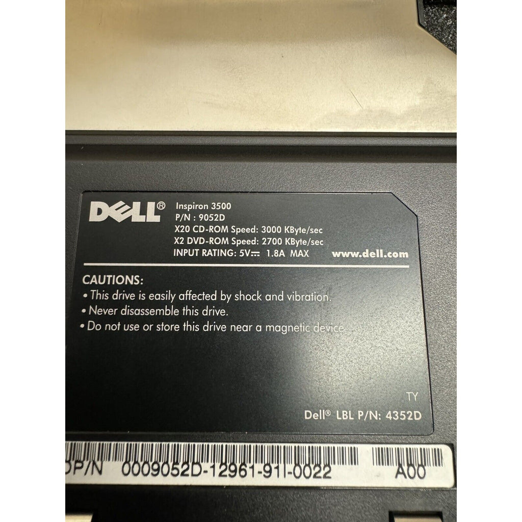 VINTAGE NOS NEW Dell Margi DVD-to-Go DVD/MPEG-2 PCMCIA PC Card Made in Japan