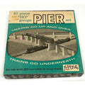 Vintage New Atlas No. 80 HO Gauge Pier Set 47 Piece Over & Under Track Supports