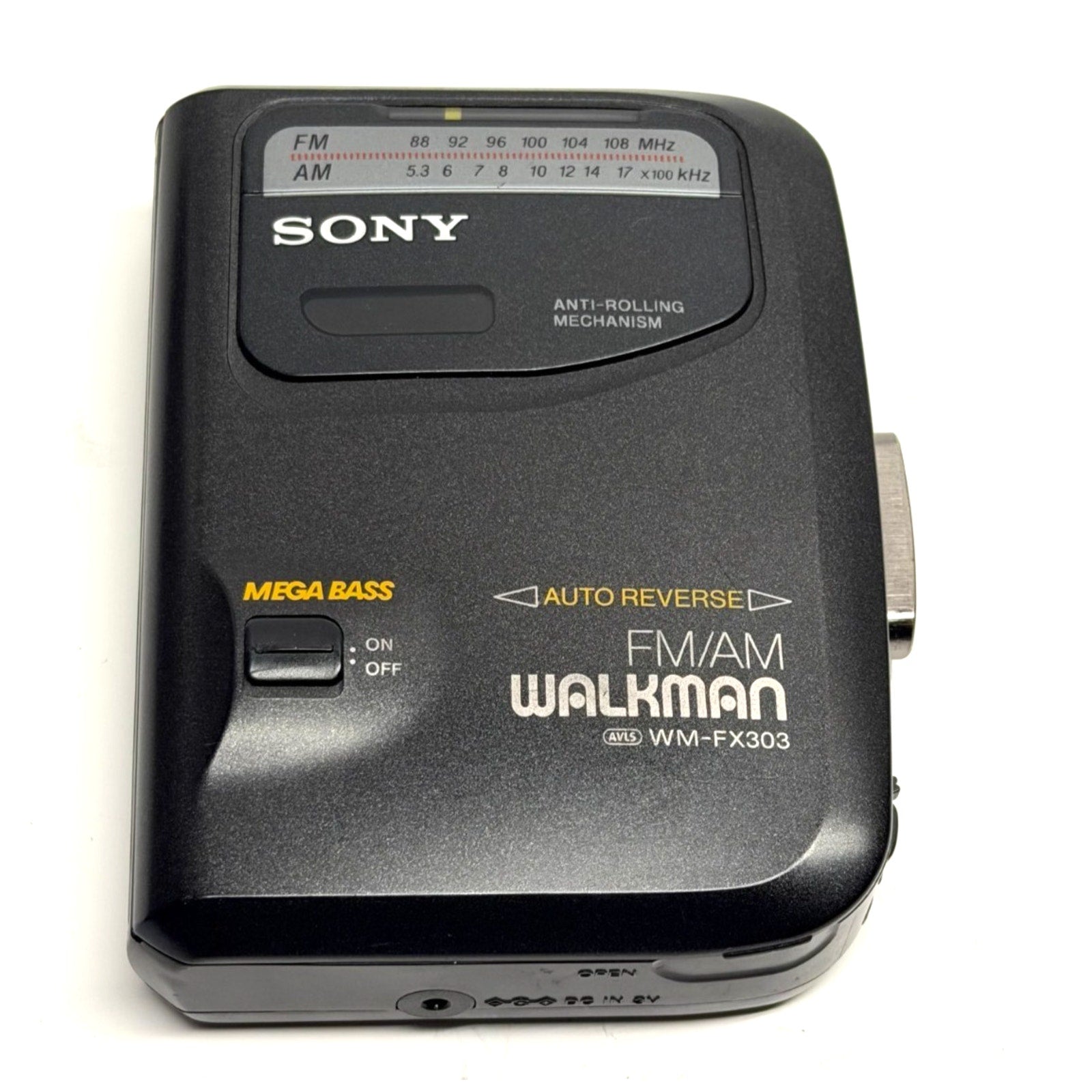 Vintage Sony Walkman WM-FX303 AM/FM Radio Works+Cassette -Defective