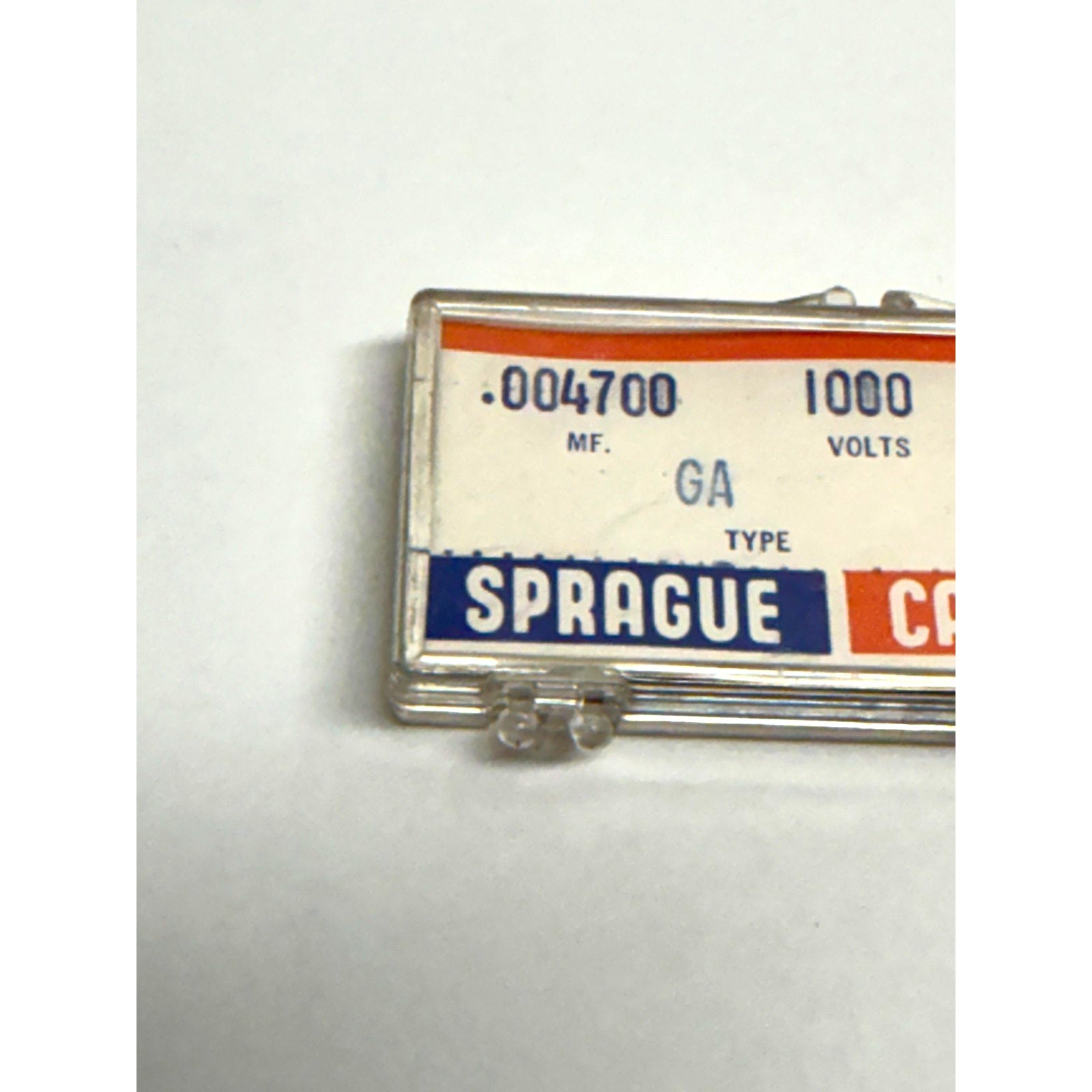 Vtg 5pc Sprague Cera-Mite .0047uF 1000V Ceramic Disc Capacitors NOS 5GA-D47