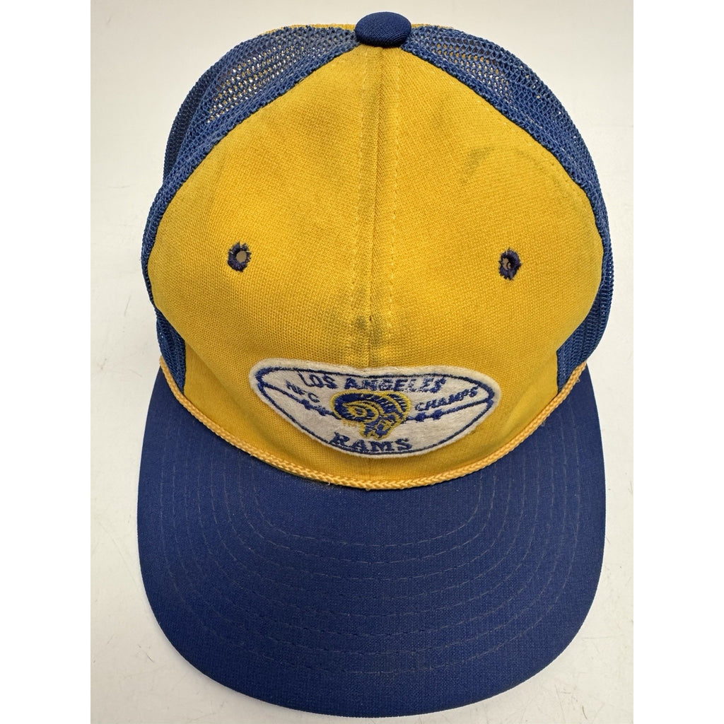 VINTAGE 1979 Los Angeles LA Rams NFC Champs NFL Snapback Hat Size 7-7 5/8