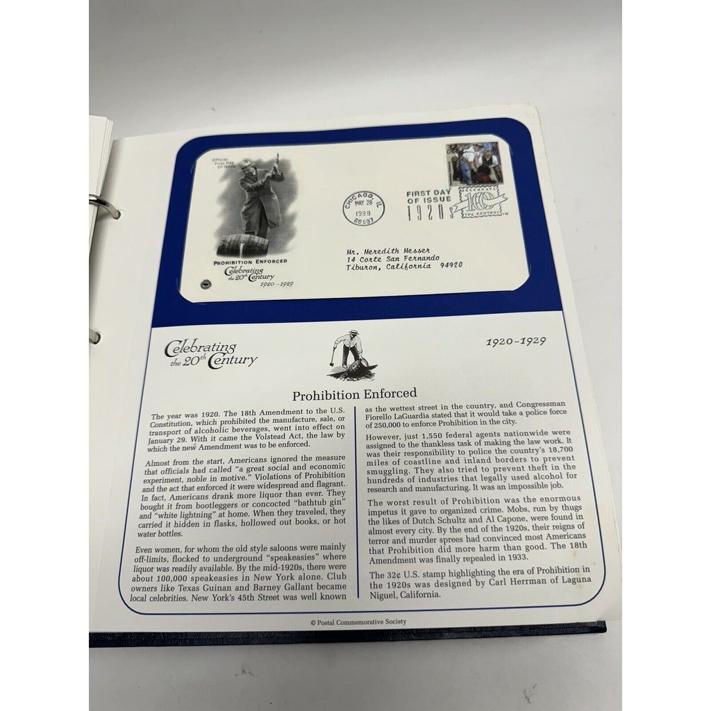 VINTAGE Celebrate 20th Century FDC Collection by Postal Commemorative Society
