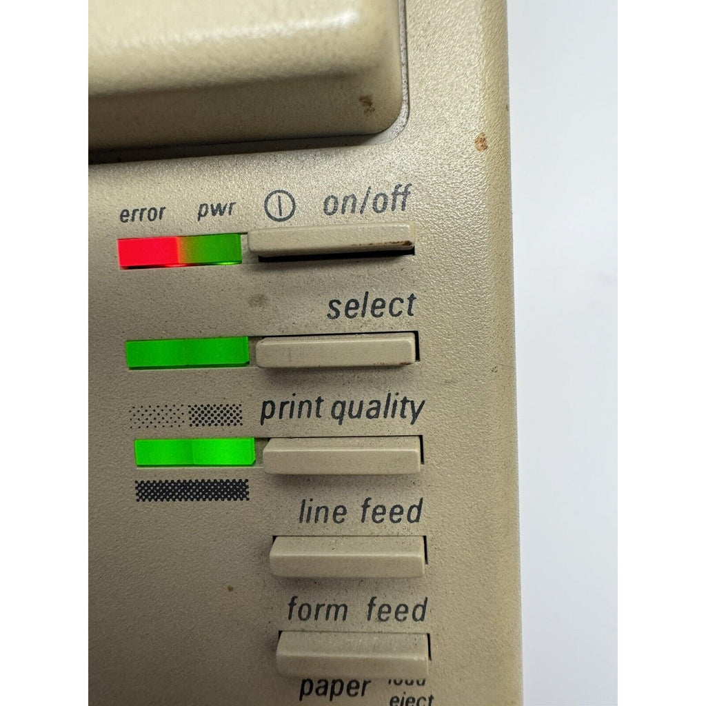 Vintage Apple Imagewriter II Printer G0010 Made In Japan Power On UNTSTED