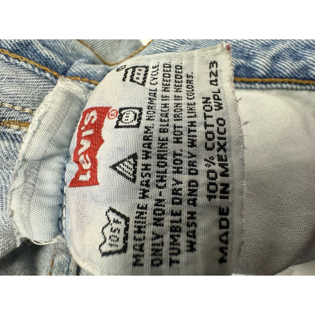 Vintage Men's Levi's 501 Denim Jeans Size 36 x 32 Made in Mexico