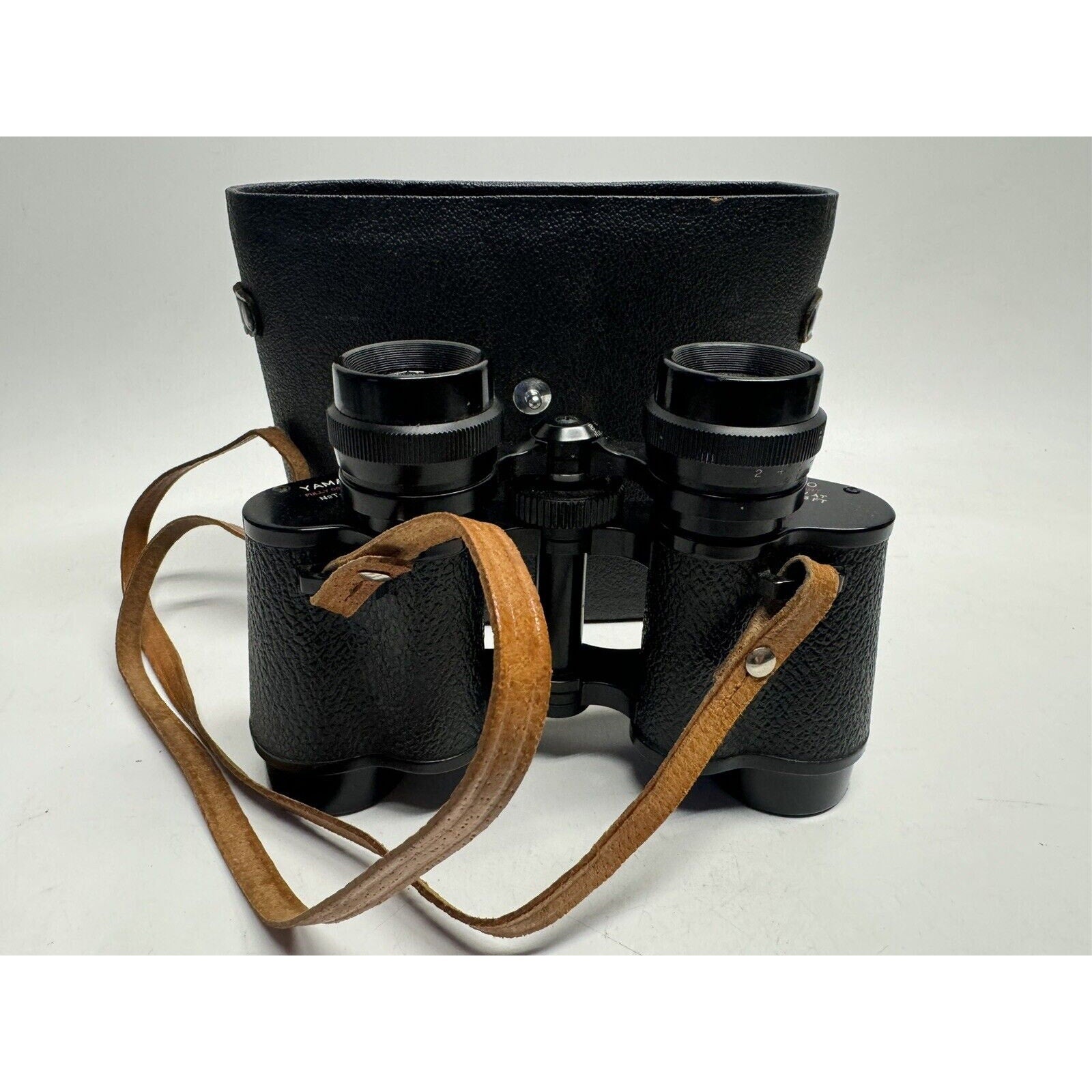 VINTAGE Yamatar 8X30 FlyWeight Binoculars Coated Optics 1000yds 393 Ft JAPAN