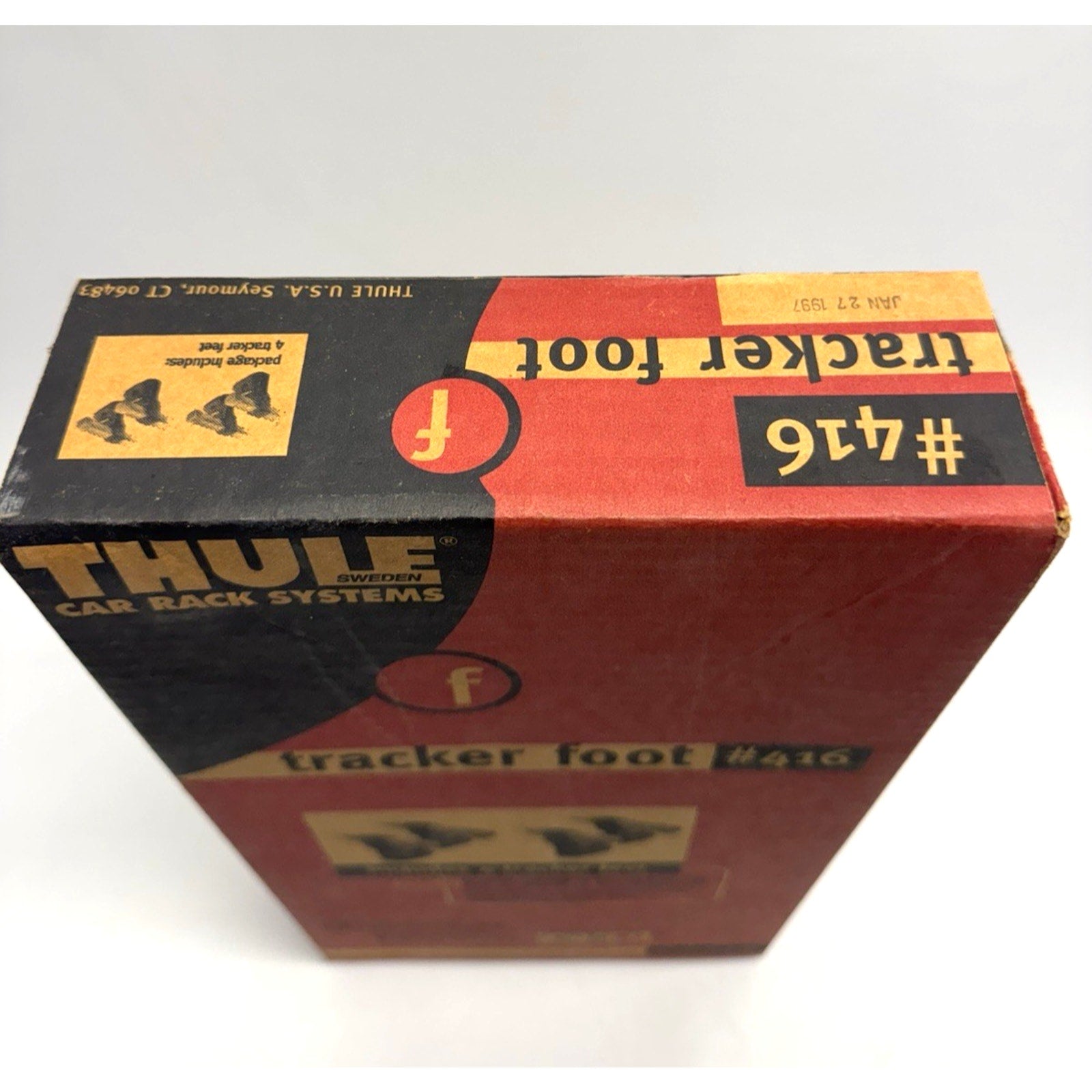 VINTAGE FACTORY SEALED Thule 416 Tracker Foot Pack