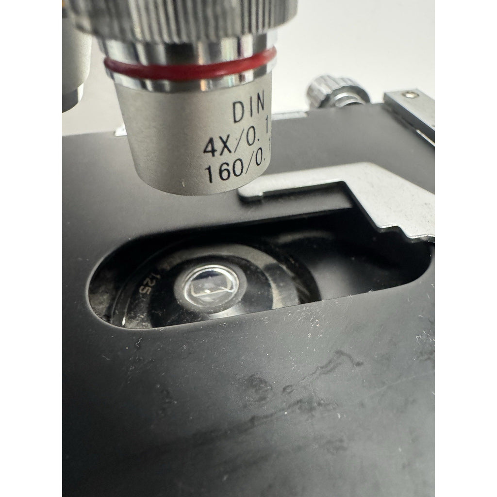 Gently Used Binocular Compound Microscope w/WF10X Eyepieces & Walter Lenses
