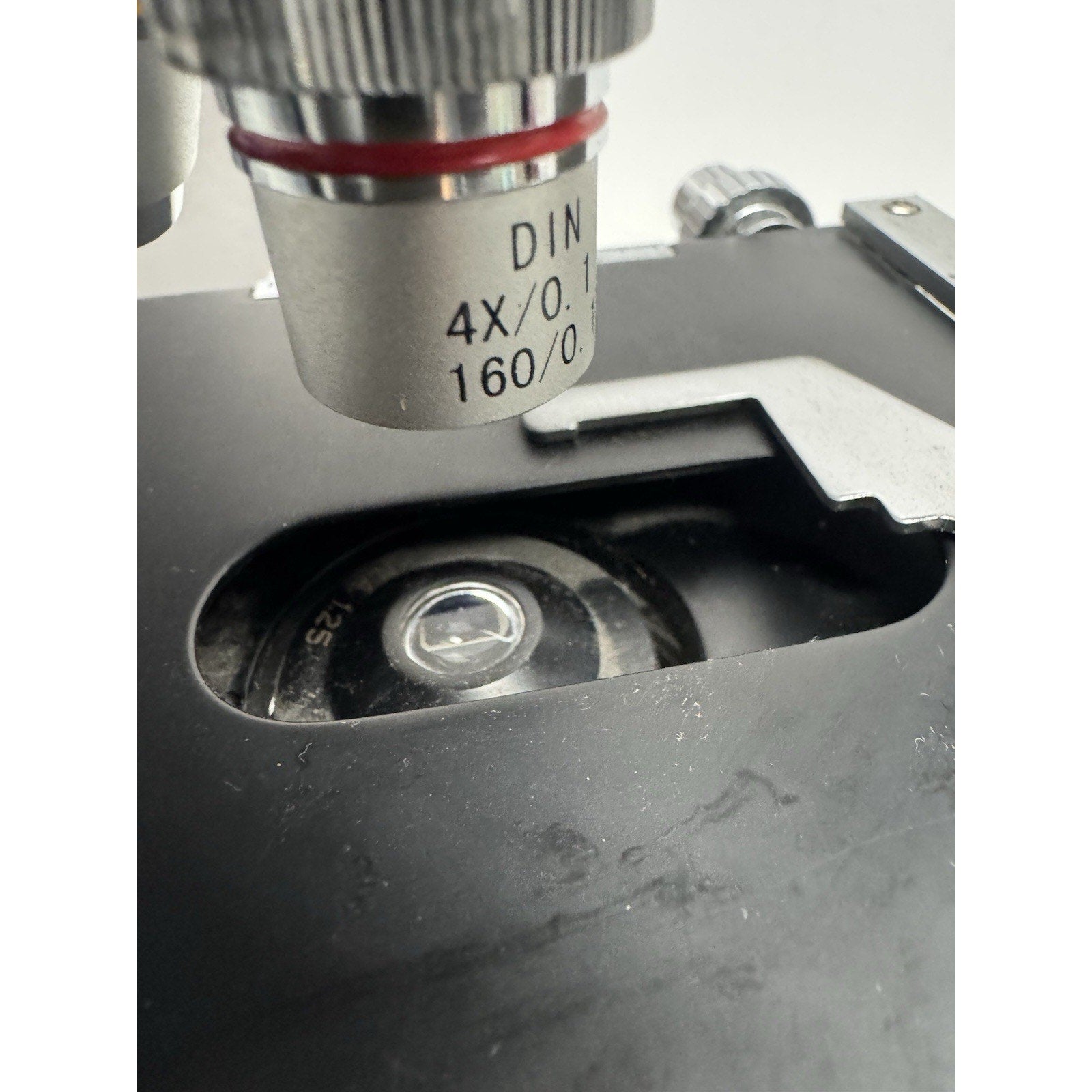 Gently Used Binocular Compound Microscope w/WF10X Eyepieces & Walter Lenses