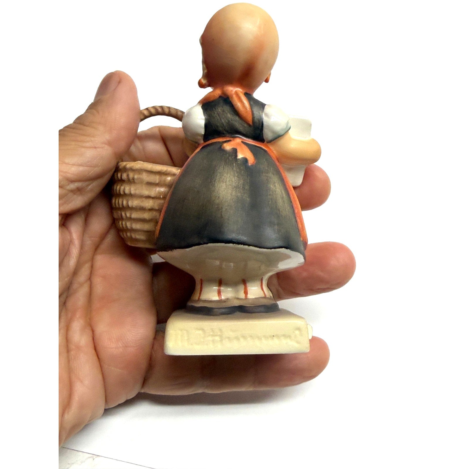 Vintage M.I. Hummel Goebel Meditation #13/0 TMK6 Girl Figurine