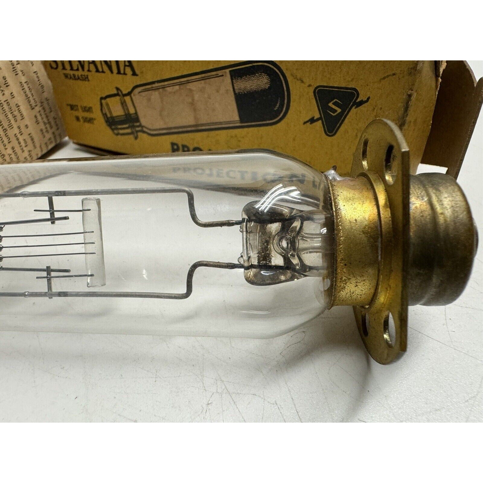 CLG CLS SYLVANIA Projector Bulb Projection Lamp BLUE TOP 750w NOS ORIGINAL BOX