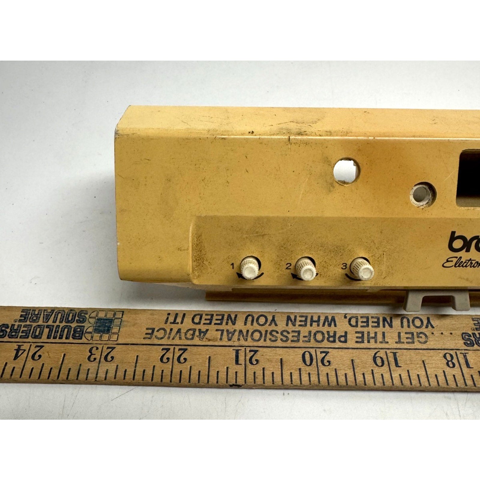Vintage Brother KH-930 Control Panel For Parts Only (There is a Broken Part)