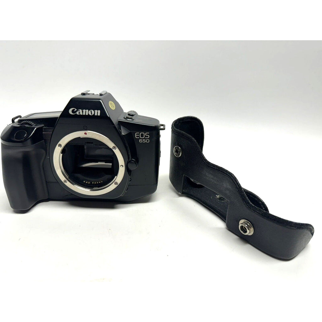 VINTAGE Canon EOS 650 35mm SLR Film EF Lens Mount Camera Body Only UNTESTED