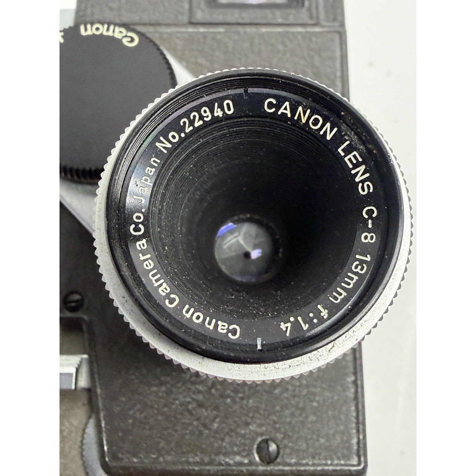 Vintage Canon Cine 8 Film Movie Camera C-8 Lens - UNTESTED