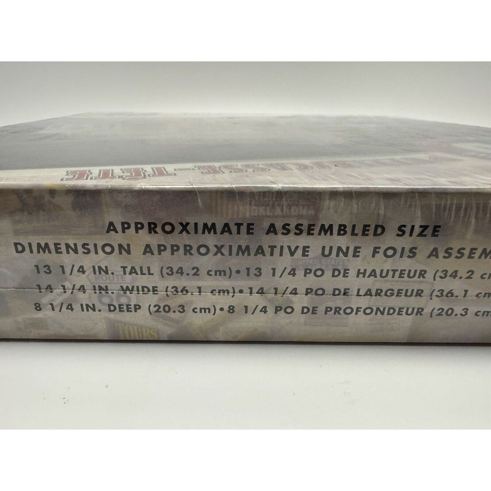 VINTAGE SEAL Hallmark 3-D Adventure Road Jigsaw Puzzle Al's Friendly Gas Station
