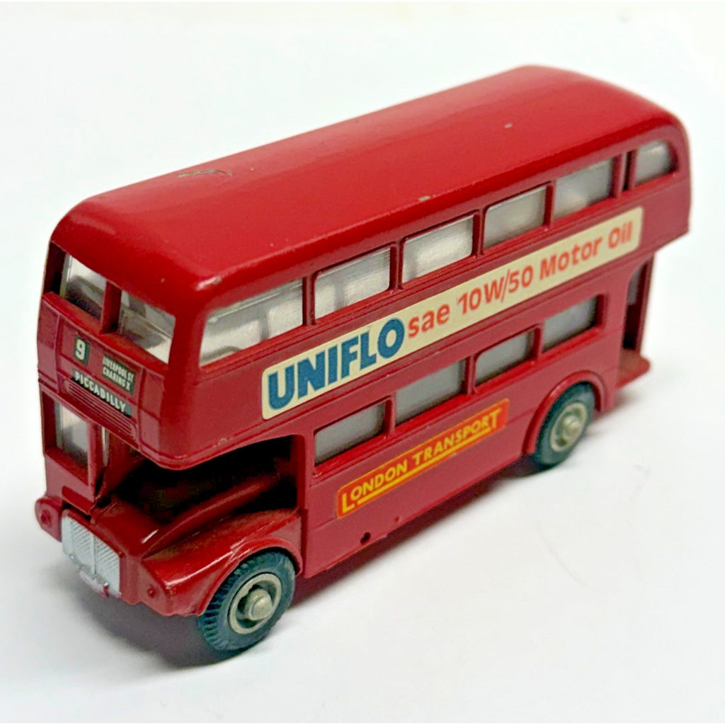 Vintage Budgie Toy No. 236 AEC Routemaster 64 Seater Double Decker Bus - UNIFLOW