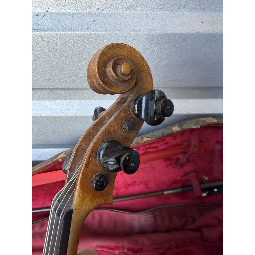 VINTAGE Hopf Violin with Case & Bow 24 Inches
