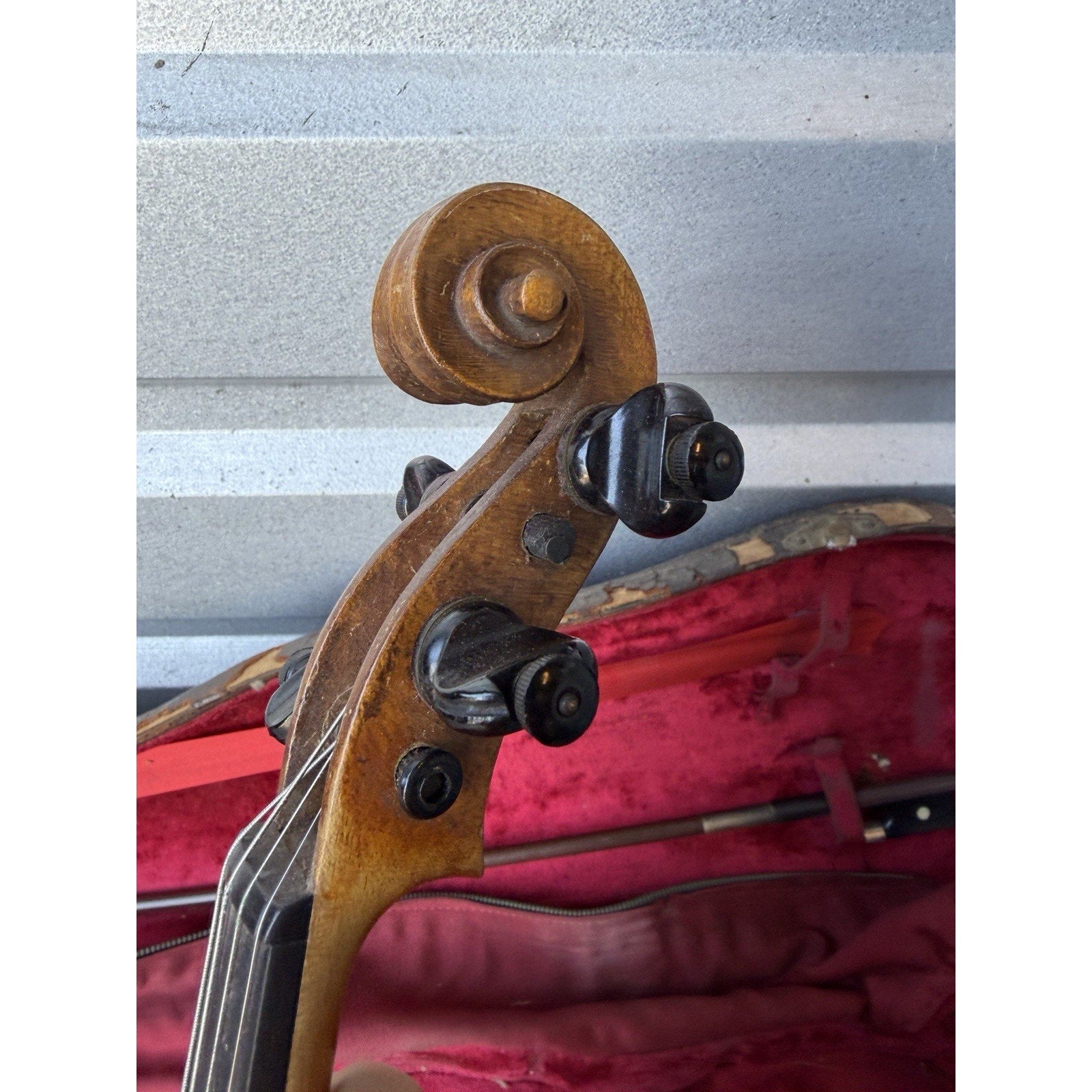 VINTAGE Hopf Violin with Case & Bow 24 Inches