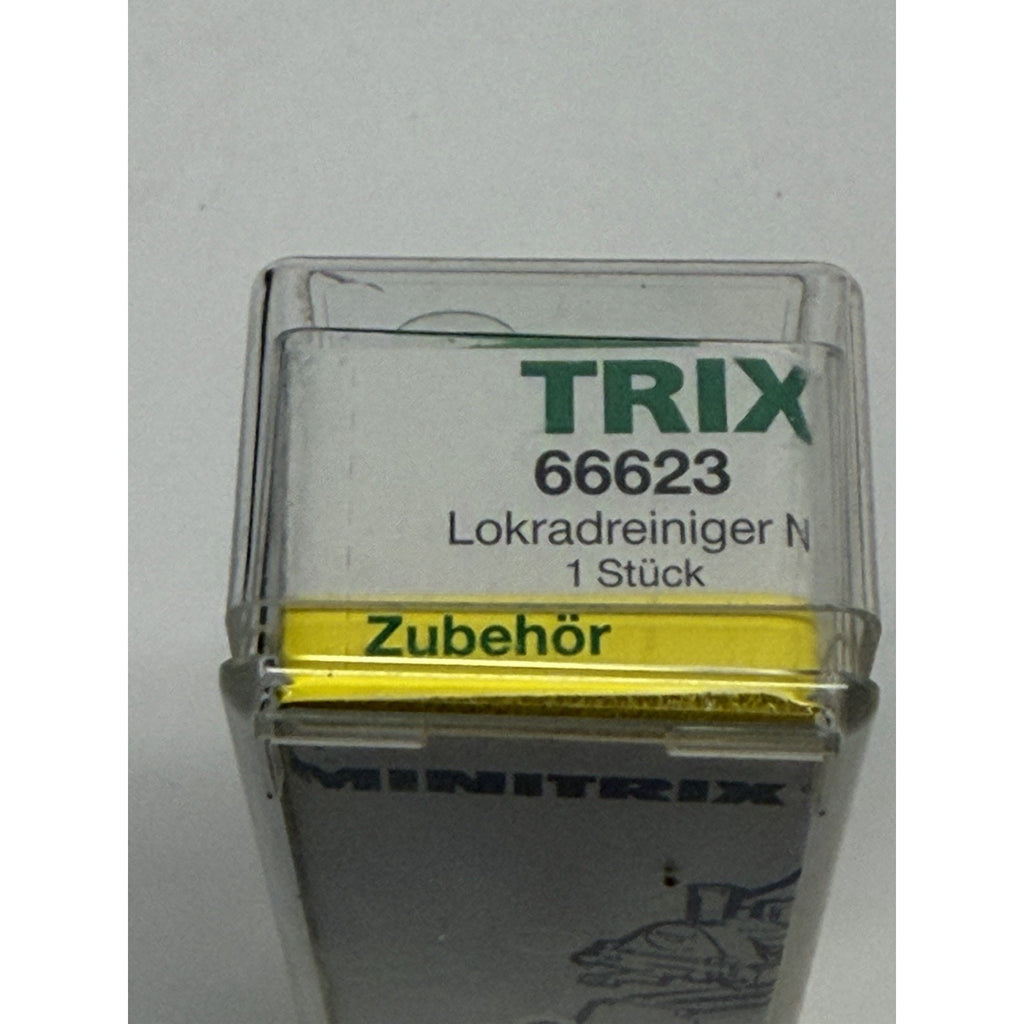 VINTAGE NOS Minitrix 66623 - N-Lokrad-Reinigungsbürste - Spur N Made in Germany