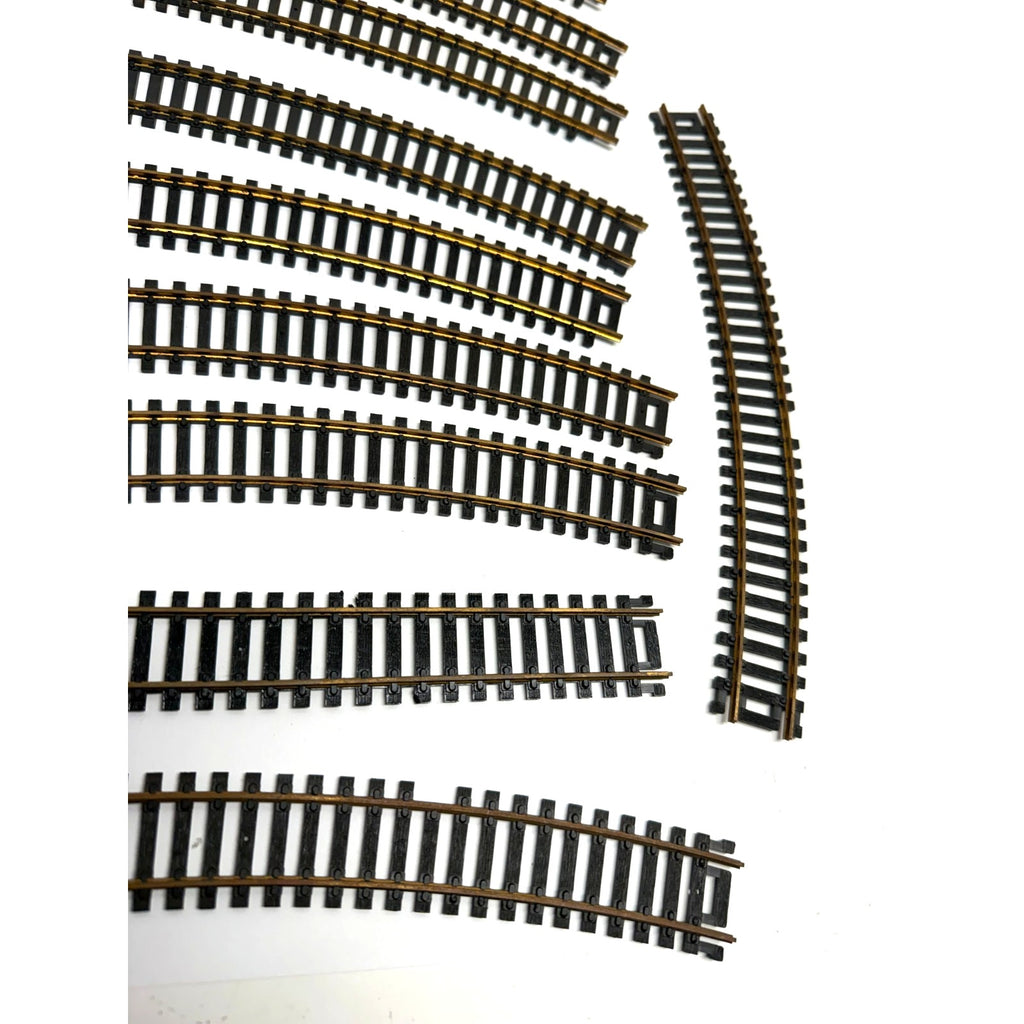 Vintage HO Scale Curved Track Lot 10
