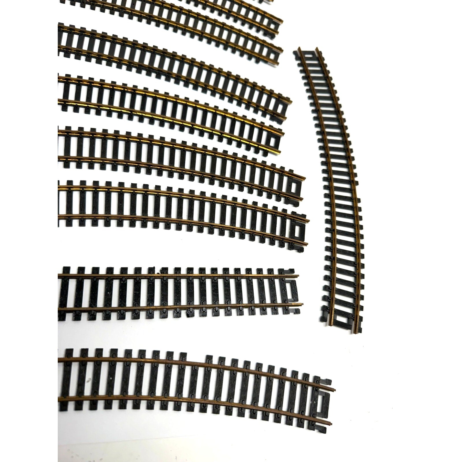 Vintage HO Scale Curved Track Lot 10