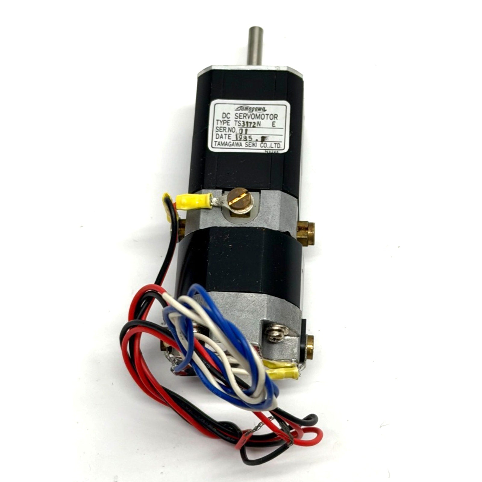 Vintage Tamagawa Seiki DC Servomotor Model TS3172N E