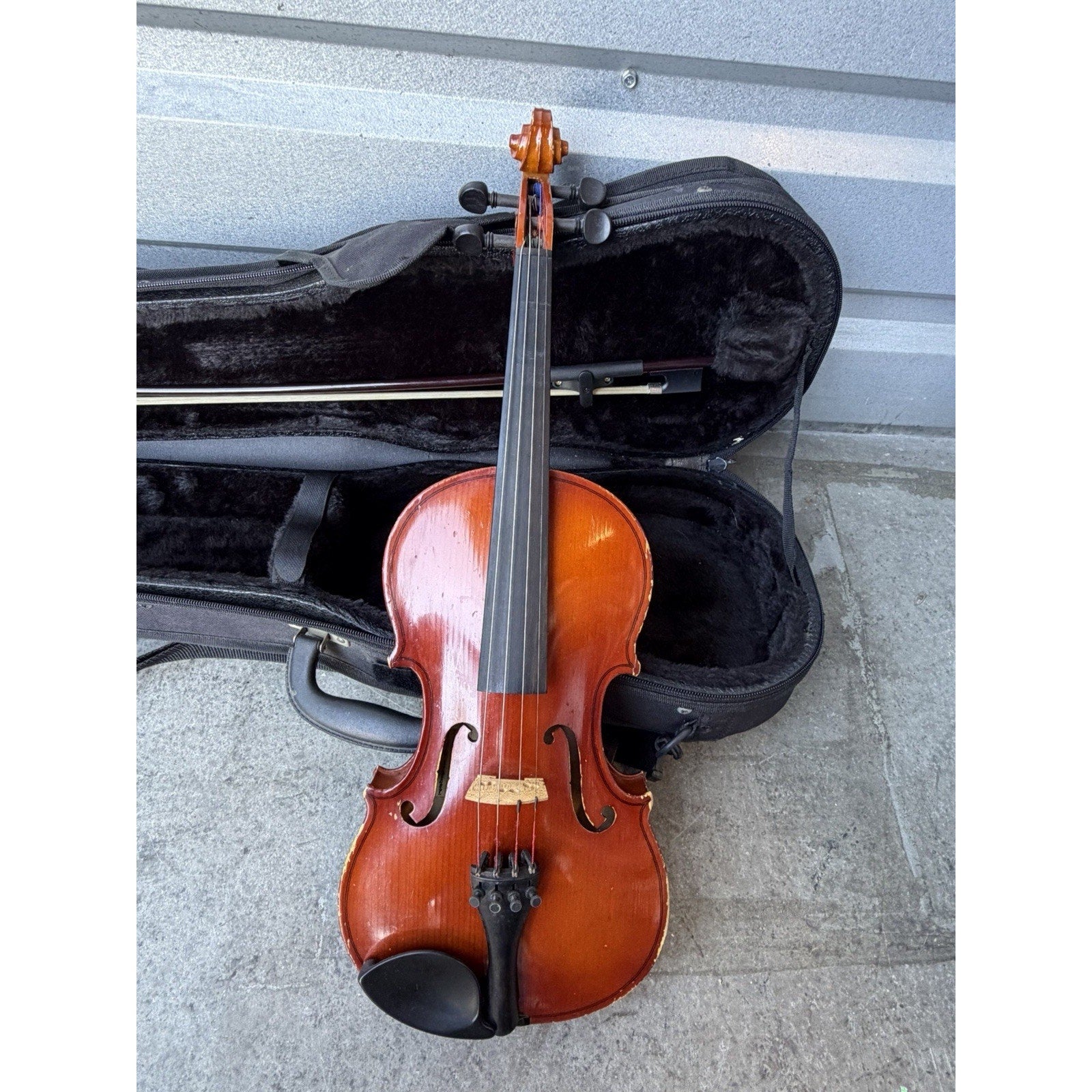 VINTAGE 2001 FRANZ HOFFMANN Etude 1/2 VIOLIN w/Bow and Case