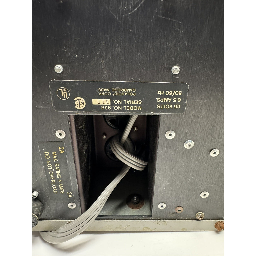 Vintage RARE Polaroid ID-2 Land Identification System Photo ID Camera TURNS ON!