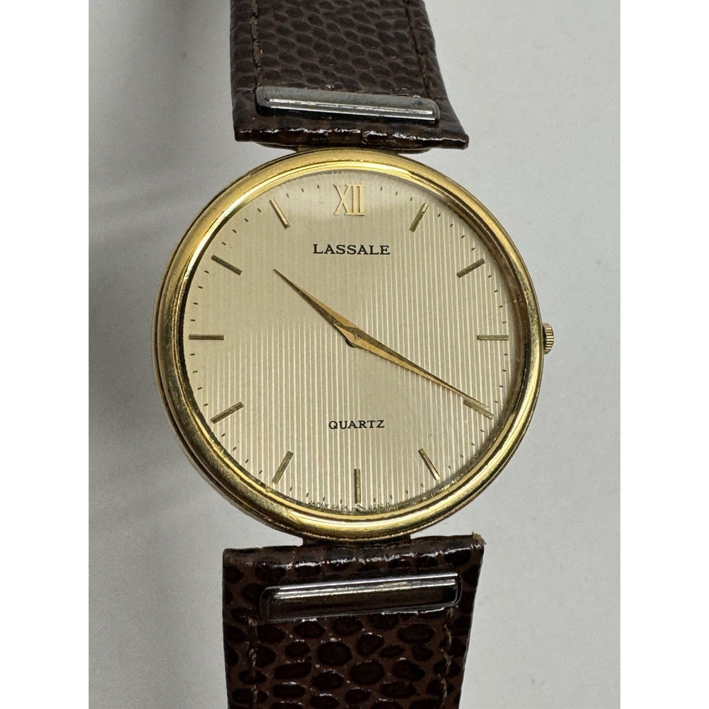 VINTAGE Seiko Lassale Quartz watch 5A54-0039 Case No.622421 Made in Japan