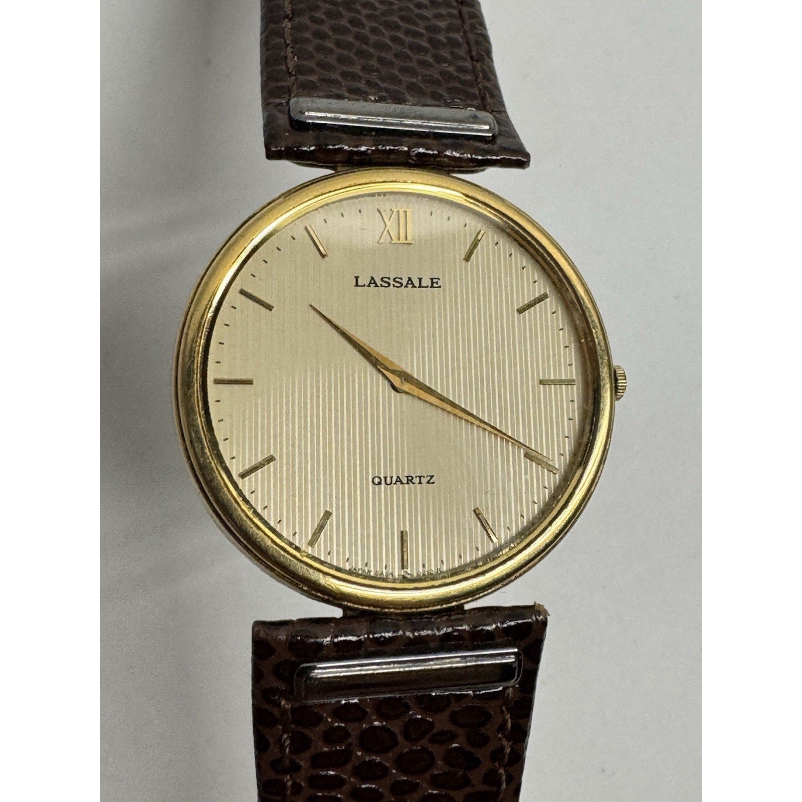 VINTAGE Seiko Lassale Quartz watch 5A54-0039 Case No.622421 Made in Japan