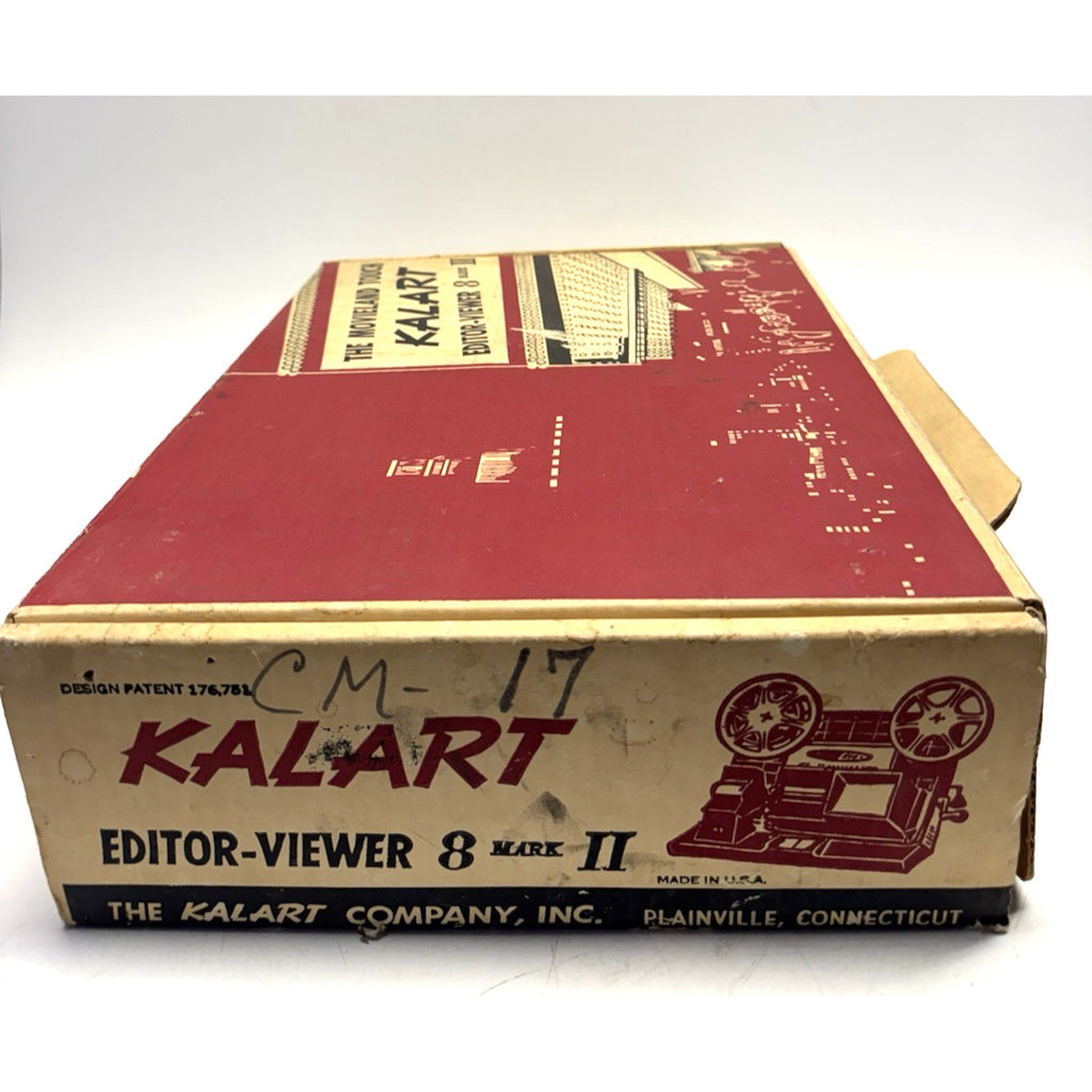 VINTAGE Kalart Editor-Viewer Eight Mark II With Original Box Made in USA