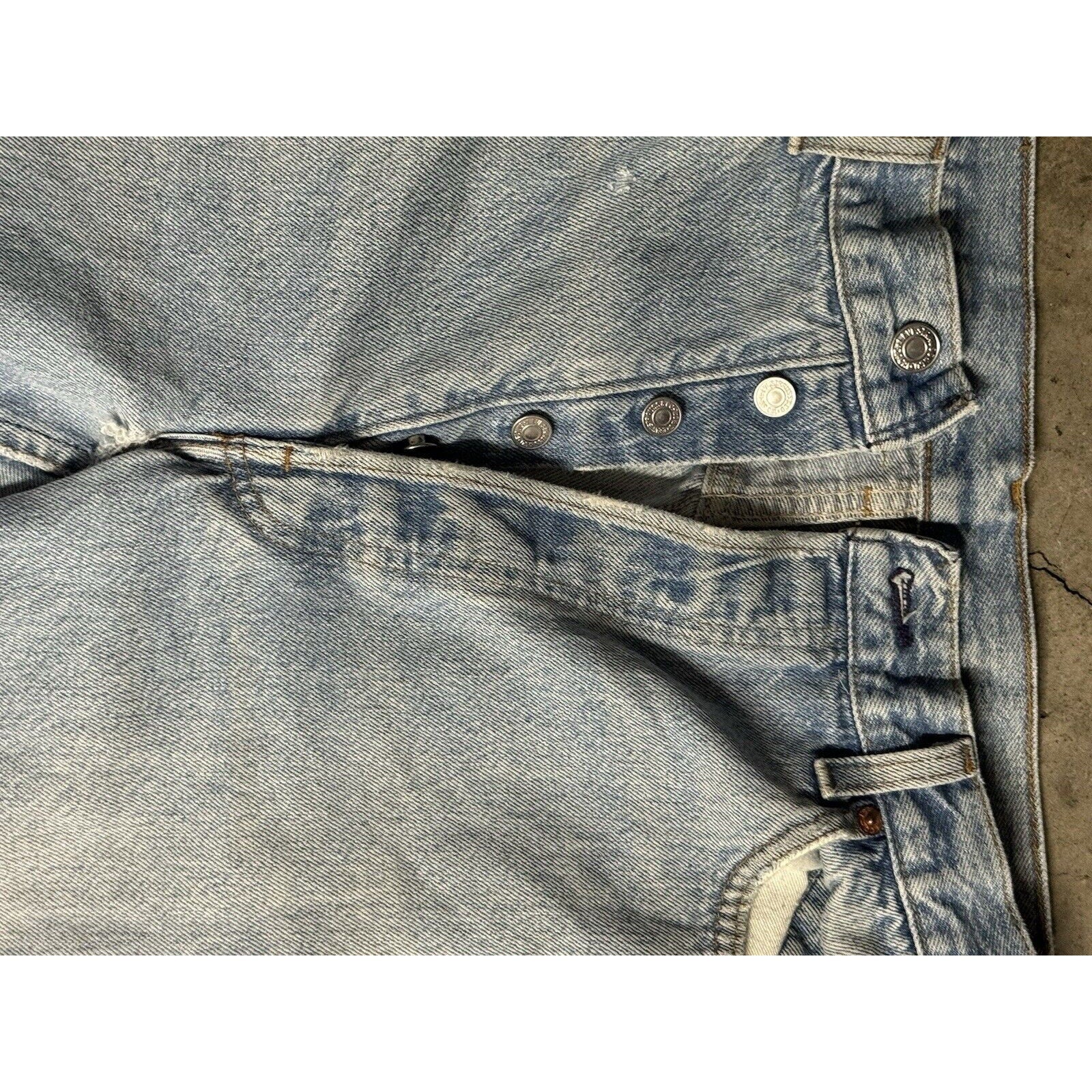 Vintage 1980s Levi's 501-0115 Denim Jeans W36 L30 Made in USA