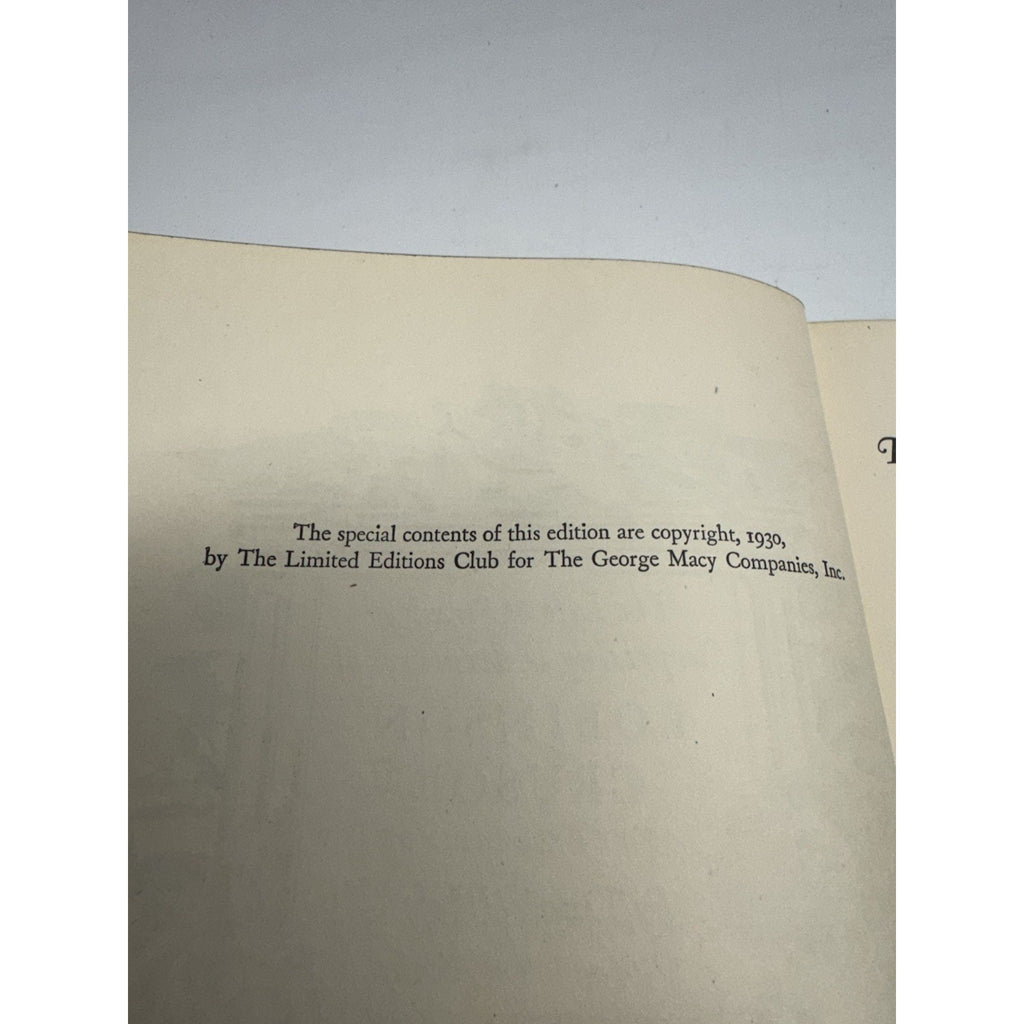 Vintage 1930 Robinson Crusoe Special Edition By Daniel Defoe-Heritage Press