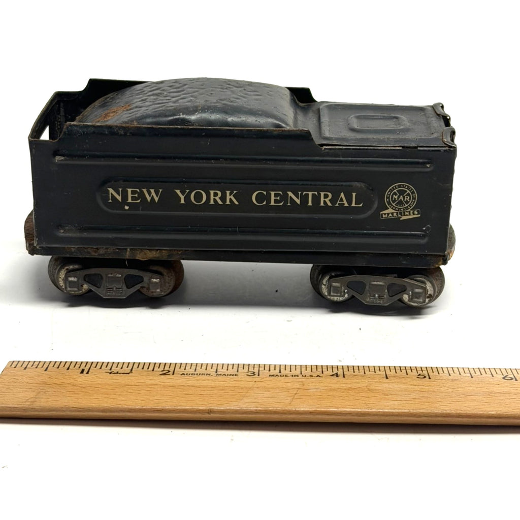 Vintage Marx O New York Central Coal Tender Train Car