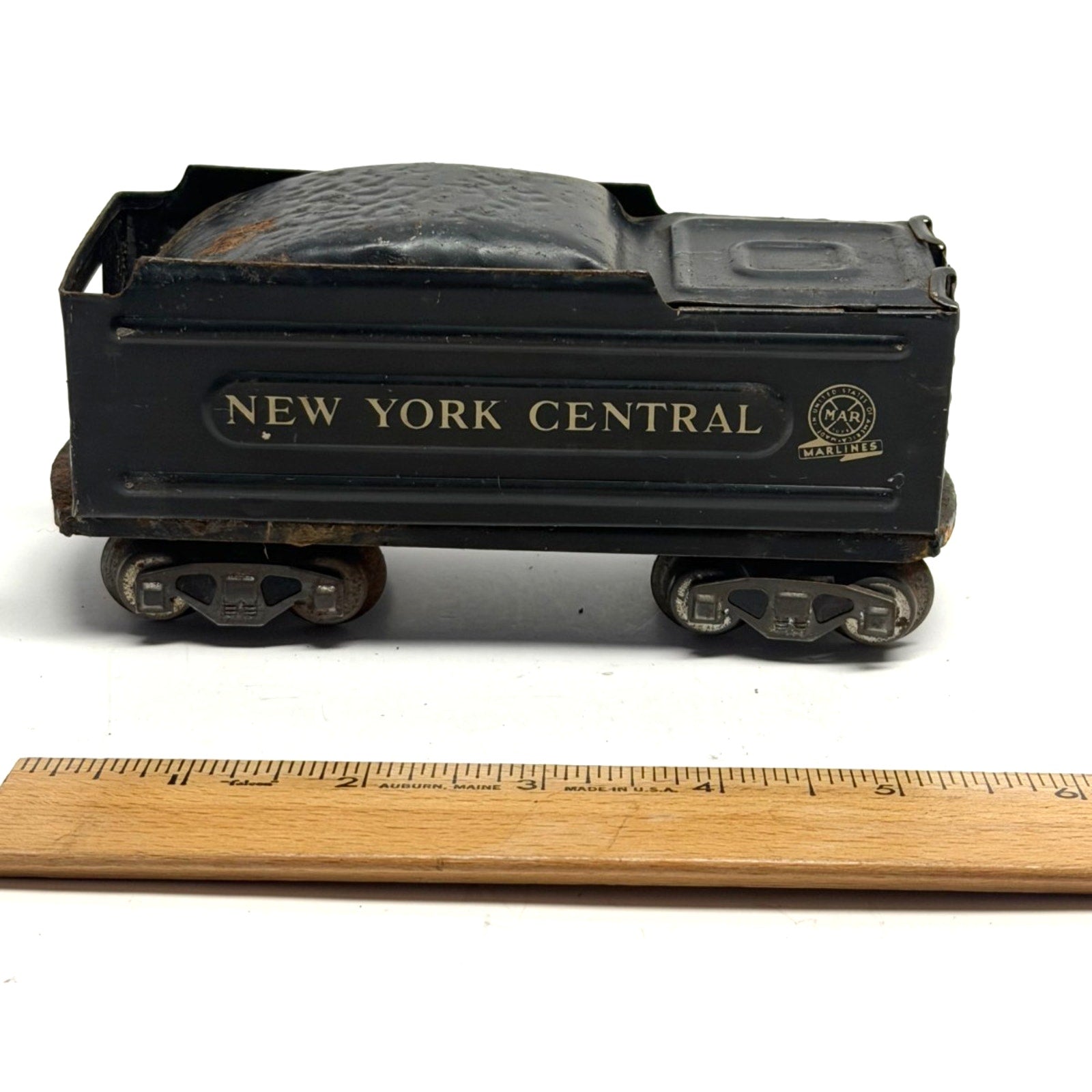 Vintage Marx O New York Central Coal Tender Train Car
