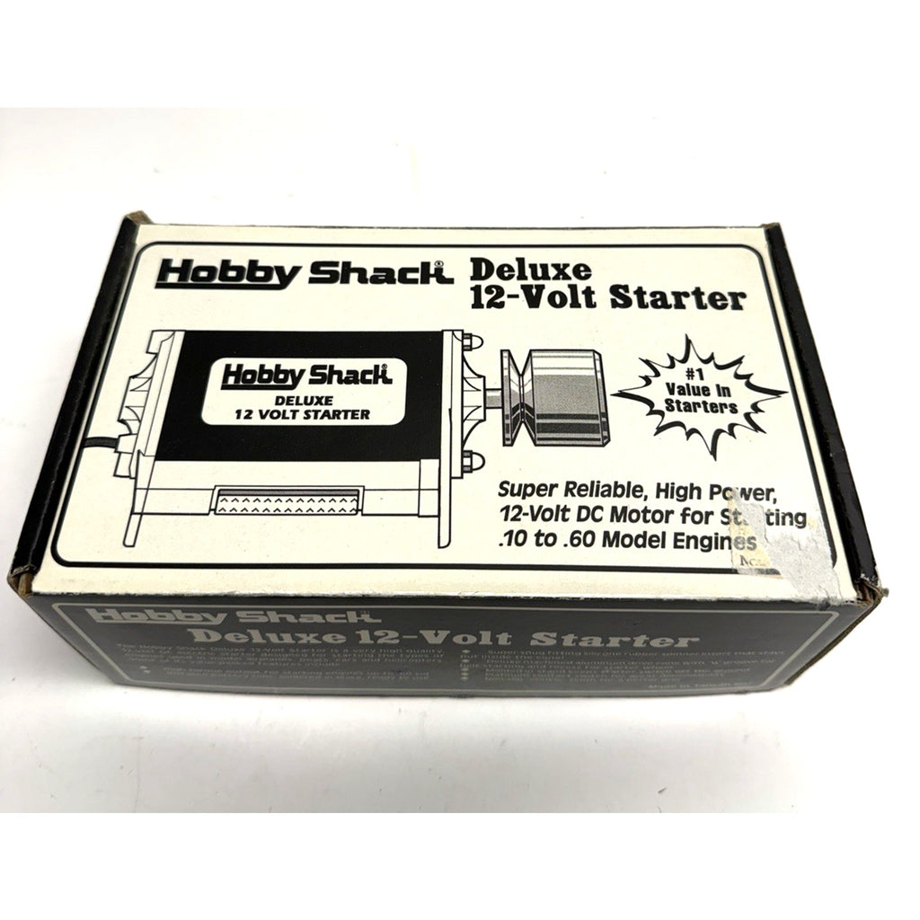NEW Hobby Shack Deluxe 12 Volt Starter for REMOTE CONTROL CARS and AIRPLANES