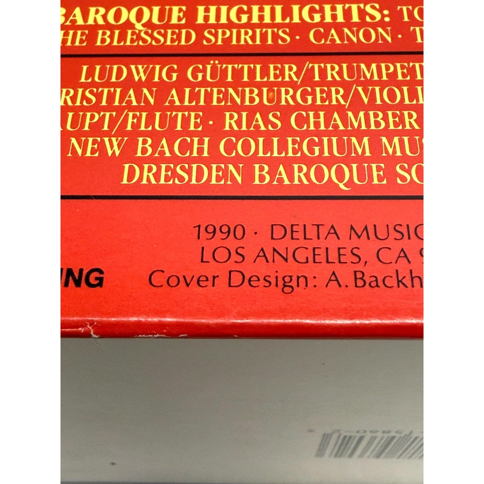 Vintage BAROQUE TREASURES Guttler Altenburg [Laserlight 10 CD Box Set] Sealed