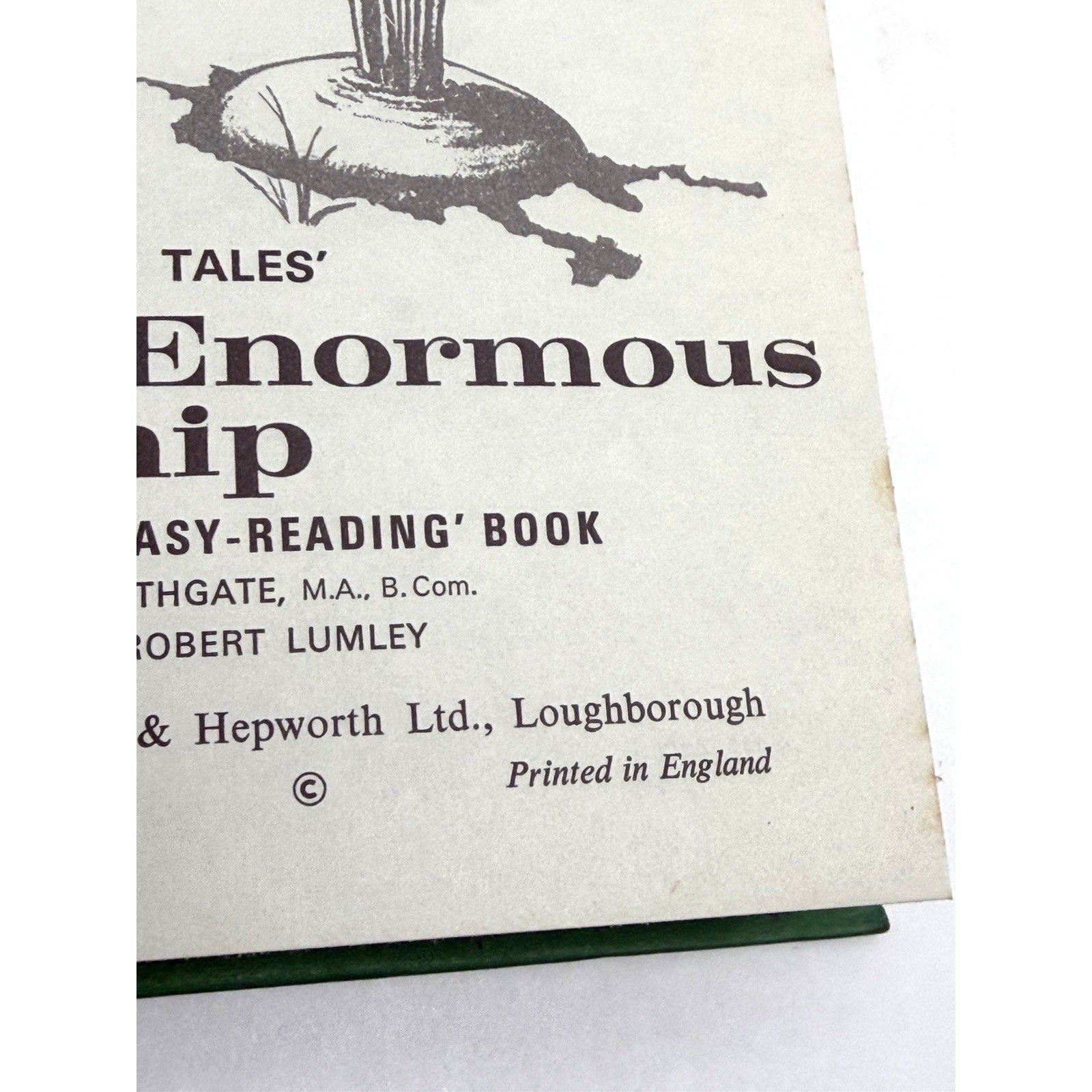 Vintage Ladybird Book The Enormous Turnip Series 606D Well-loved Tales