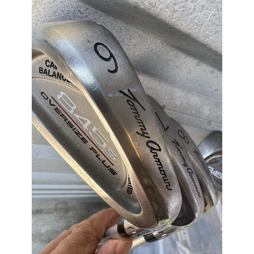8 Pieces Tommy Armour 845s Oversize Plus Iron Set RH Graphite W-FLEX