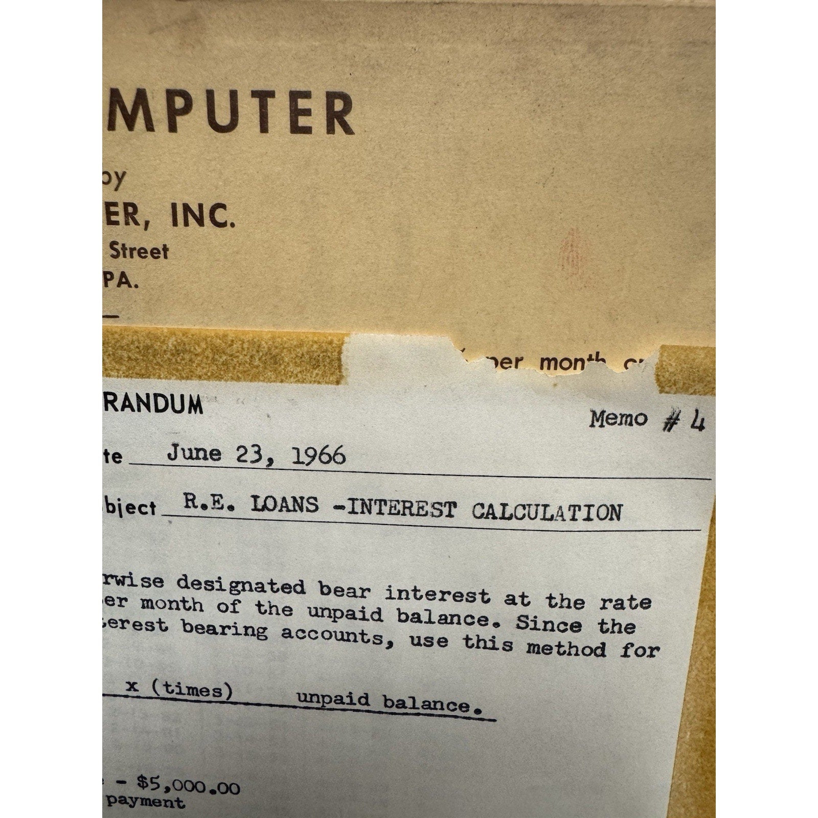 VINTAGE RARE 1966 Hunter Interest Computer to Calculate Interest or Charges