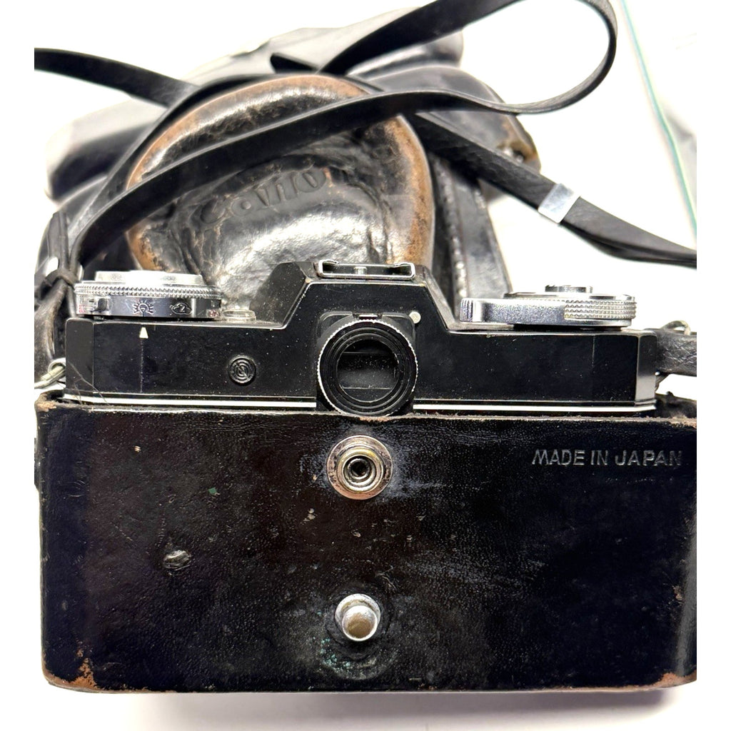 Vintage Contaflex S Automatic Black with 50mm f2.8 Tessar Made In Germany